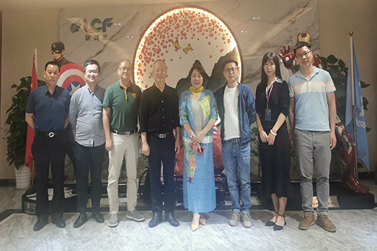 江门国家高新区领导莅临OD·综合体育参观调研