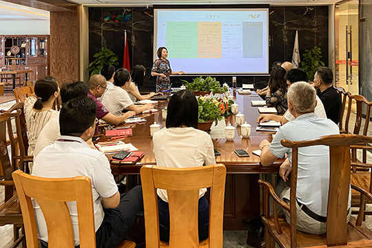 OD·综合体育召开2021年中总结大会